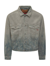 DIESEL - D-ranger Denim Jacket - Grey - LIDIASHOPPING® - Official Website