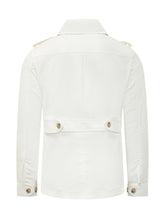 FAY - Overshirt con Gancio - Bianco - LIDIASHOPPING® - Official Website