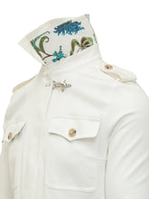 FAY - Overshirt con Gancio - Bianco - LIDIASHOPPING® - Official Website