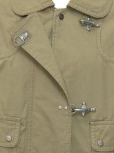 FAY - Giacca con Tasche e Chiusura a Ganci - Verde - LIDIASHOPPING® - Official Website
