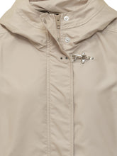 FAY - Parka con Cappuccio e Chiusura Coperta - Marrone - LIDIASHOPPING® - Official Website
