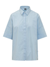 FAY - T-shirt girocollo a maniche corte - Blu - LIDIASHOPPING® - Official Website