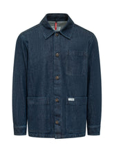 FAY - Giacca Camicia Archive in Denim - Blu - LIDIASHOPPING® - Official Website