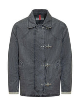FAY - Giacca Archive con Chiusura a Quattro Ganci - Blu - LIDIASHOPPING® - Official Website