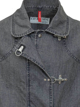 FAY - Giacca Archive con Chiusura a Quattro Ganci - Blu - LIDIASHOPPING® - Official Website