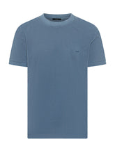 FAY - T-Shirt Piquet - Blu - LIDIASHOPPING® - Official Website