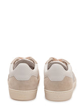 HOGAN - Leather and Suede Sneaker with Side Logo - White - LIDIASHOPPING® - Official Website