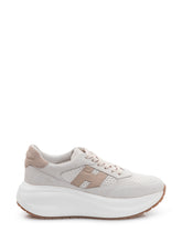 HOGAN - Sneaker con Logo Laterale e Inserti a Rete - Bianco - LIDIASHOPPING® - Official Website