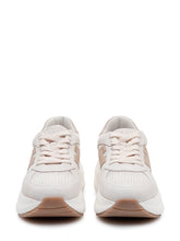 HOGAN - Sneaker con Logo Laterale e Inserti a Rete - Bianco - LIDIASHOPPING® - Official Website