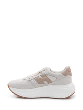 HOGAN - Sneaker con Logo Laterale e Inserti a Rete - Bianco - LIDIASHOPPING® - Official Website