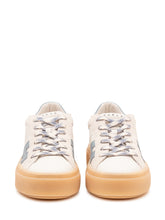 HOGAN - Sneaker H705 con Lacci e Inserto Laterale - Bianco - LIDIASHOPPING® - Official Website