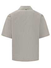HERNO - Short Sleeve Bowling Shirt - Grey - LIDIASHOPPING® - Official Website