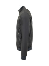 HERNO - Bomber Liscio Ecoage - Blu - LIDIASHOPPING® - Official Website