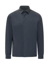 HERNO - Shirt Jacket with Collar and Front Pocket - Black - LIDIASHOPPING® - Official Website