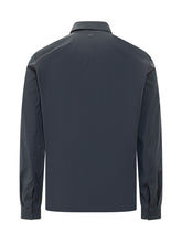 HERNO - Shirt Jacket with Collar and Front Pocket - Black - LIDIASHOPPING® - Official Website