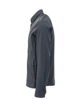 HERNO - Shirt Jacket with Collar and Front Pocket - Black - LIDIASHOPPING® - Official Website