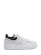 HOGAN - H-Stripes Lace-Up Sneakers - White - LIDIASHOPPING® - Official Website