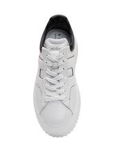 HOGAN - Sneaker H-Stripes Allacciato - Bianco - LIDIASHOPPING® - Official Website