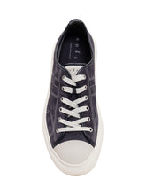 HOGAN - H691 Suede Sneakers with Visible Stitching - Blue - LIDIASHOPPING® - Official Website