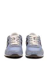 HOGAN - H699 Sneakers with Contrast Inserts - Blue - LIDIASHOPPING® - Official Website