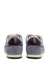 HOGAN - H699 Sneakers with Contrast Inserts - Blue - LIDIASHOPPING® - Official Website
