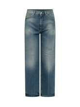 NINE:INTHE:MORNING - Pantalone Elsa Regular - Blu - LIDIASHOPPING® - Official Website