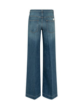 NINE:INTHE:MORNING - Nadia Palazzo Pants with Wide Leg - Blue - LIDIASHOPPING® - Official Website