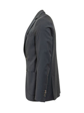 RRD - Blazer with Lapels and Patch Pockets - Blue - LIDIASHOPPING® - Official Website