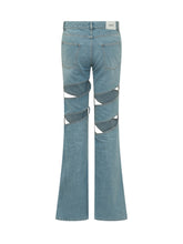 COPERNI - Pantaloni in Denim con Inserti Spirale - Blu | Lidia Shopping | Official Website