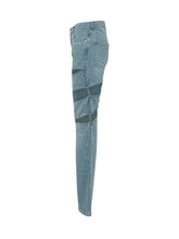 COPERNI - Pantaloni in Denim con Inserti Spirale - Blu | Lidia Shopping ® | Official Website