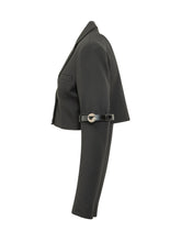 COPERNI - Hybrid Cropped Jacket with Sleeve Straps - Black - LIDIASHOPPING® - Official Website
