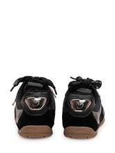 PINKO - Sneaker in pelle e suede con dettagli metallici - Nero - LIDIASHOPPING® - Official Website