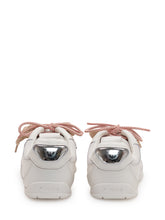 PINKO - Sneaker in pelle e suede con dettagli metallici - Bianco - LIDIASHOPPING® - Official Website