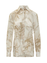 SEMICOUTURE - Juana Shirt with Floral Print - Green - LIDIASHOPPING® - Official Website