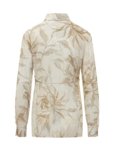 SEMICOUTURE - Juana Shirt with Floral Print - Green - LIDIASHOPPING® - Official Website