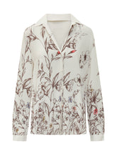 SEMICOUTURE - Camicia Ava con Stampa Floreale - Bianco - LIDIASHOPPING® - Official Website
