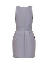 ELISABETTA FRANCHI - Draped One Shoulder Dress - Pink - LIDIASHOPPING® - Official Website
