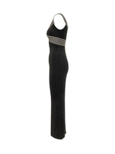 ELISABETTA FRANCHI - Bandeau Midi Dress - Black - LIDIASHOPPING® - Official Website