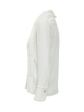 ELISABETTA FRANCHI - V Neck Shirt - White - LIDIASHOPPING® - Official Website