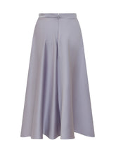 ELISABETTA FRANCHI - Flared Midi Skirt with Chain - Pink - LIDIASHOPPING® - Official Website