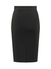 ELISABETTA FRANCHI - Midi Pencil Skirt - Black - LIDIASHOPPING® - Official Website