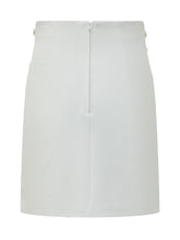 ELISABETTA FRANCHI - Skirt with Gold Detai - White | Lidia Shopping ® | Official Website