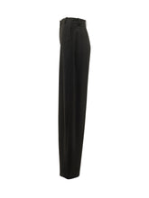 ELISABETTA FRANCHI - Pantalone con Piega Stirata - Nero - LIDIASHOPPING® - Official Website