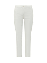 PINKO - Slim-Fit Linen Trousers - White - LIDIASHOPPING® - Official Website