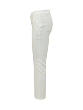 PINKO - Slim-Fit Linen Trousers - White - LIDIASHOPPING® - Official Website