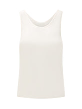 PINKO - Tank Top with Wide Neckline - White - LIDIASHOPPING® - Official Website