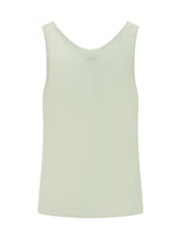 PINKO - Tank Top with Wide Neckline - Green - LIDIASHOPPING® - Official Website