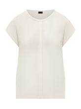 PINKO - Blusa Blossom con Maniche Corte - Bianco - LIDIASHOPPING® - Official Website