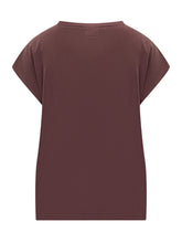 PINKO - Blusa Blossom con Scollo Rotondo - Rosso - LIDIASHOPPING® - Official Website
