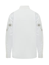 PINKO - Carley Poplin Shirt - White - LIDIASHOPPING® - Official Website